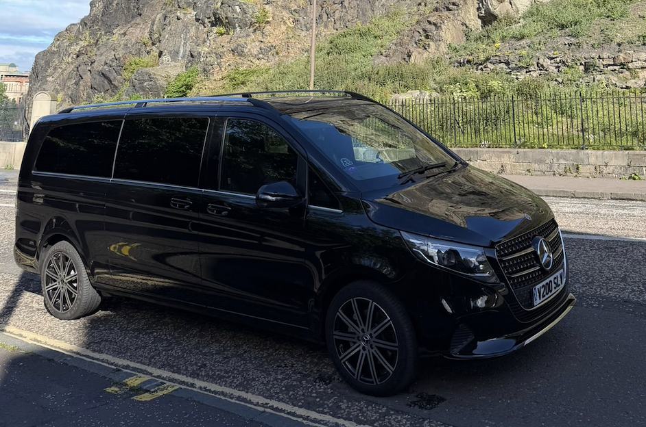 Mercedes V-Class chauffeur vehicle